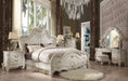 Versailles Bone White Eastern King Bed - Levi's Discount Furniture (Vineland, NJ)
