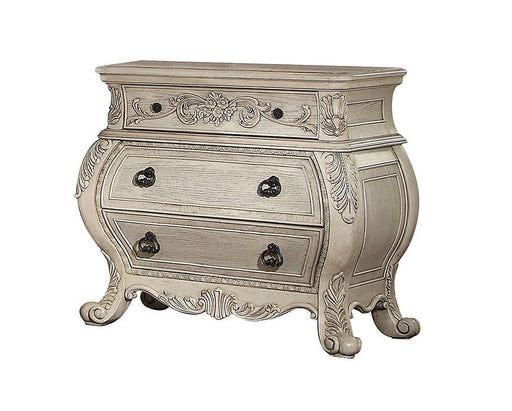 Acme Ragenardus Nightstand in Antique White 27013 - Levi's Discount Furniture (Vineland, NJ)