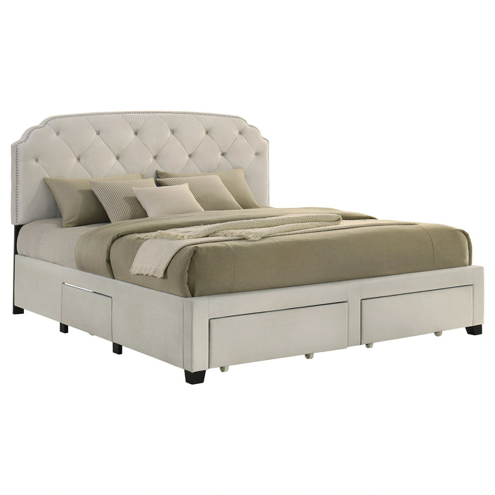 Marianna Panel Platform Storage Bed - Levi's Discount Furniture (Vineland, NJ)