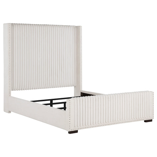 Natasha Wingback Bed - Levi's Discount Furniture (Vineland, NJ)