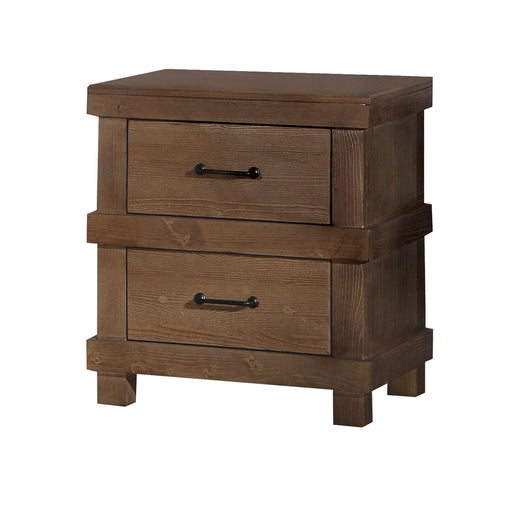 Adams Antique Oak Nightstand - Levi's Discount Furniture (Vineland, NJ)