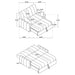 Portland Convertible Sleeper Sofa Bed - Levi's Discount Furniture (Vineland, NJ)