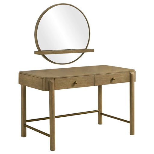 Arini Makeup Vanity Table with Wall Mirror - Levi's Discount Furniture (Vineland, NJ)