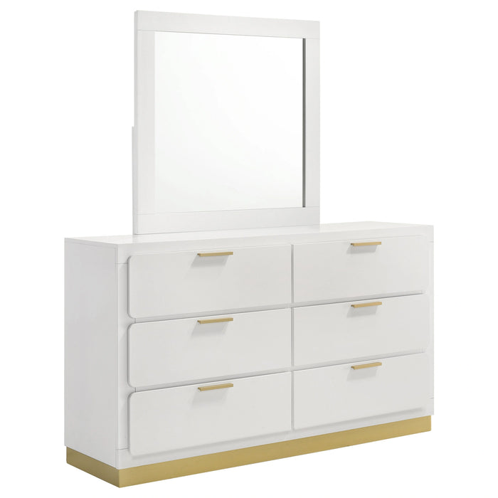 Caraway Dresser with Mirror - Levi's Discount Furniture (Vineland, NJ)