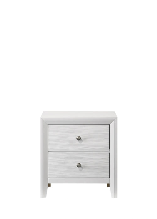 Evan Nightstand White - Levi's Discount Furniture (Vineland, NJ)