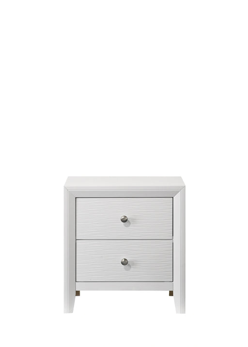 Evan Nightstand White - Levi's Discount Furniture (Vineland, NJ)