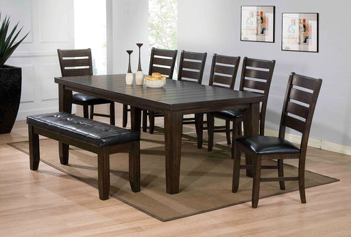 Acme Furniture Urbana Rectangular Dining Table in Espresso 74620 - Levi's Discount Furniture (Vineland, NJ)