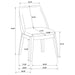 Franklin Dining Side Chair - Levi's Discount Furniture (Vineland, NJ)