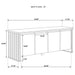 Adina TV Stand - Levi's Discount Furniture (Vineland, NJ)