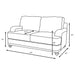 Glenn Loveseat - Levi's Discount Furniture (Vineland, NJ)