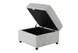 U9401 Nickel Sofa Bed Ottoman with Storage