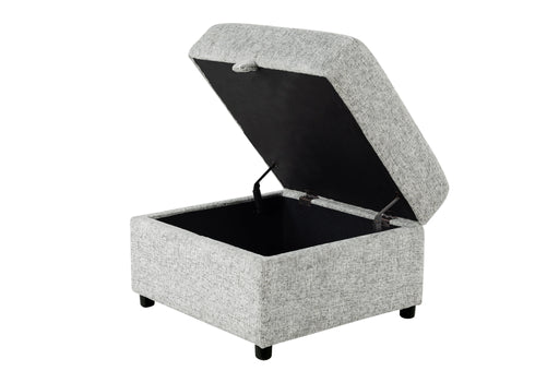 U9401 Nickel Sofa Bed Ottoman with Storage