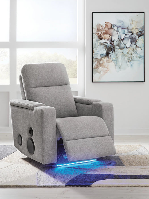 Pineland Power Glider Recliner with Audio System - Levi's Discount Furniture (Vineland, NJ)
