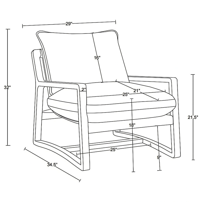 Geneva Accent Chair - Levi's Discount Furniture (Vineland, NJ)