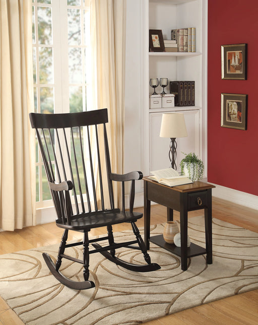 Arlo Black Rocking Chair - Levi's Discount Furniture (Vineland, NJ)