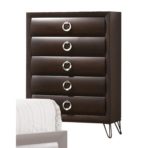 Tablita Dark Merlot Chest - Levi's Discount Furniture (Vineland, NJ)