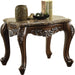 Acme Furniture Latisha End Table in Marble/Antique Oak 82147 - Levi's Discount Furniture (Vineland, NJ)