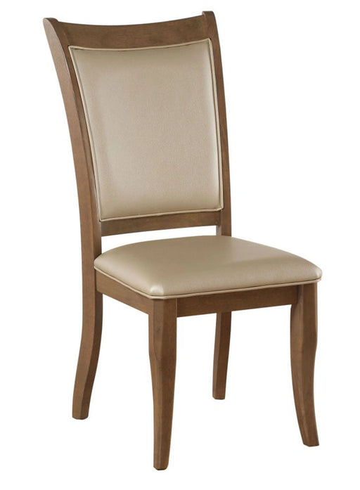 Acme Furniture Harald Side Chair in Beige and Gray (Set of 2) 71767 - Levi's Discount Furniture (Vineland, NJ)