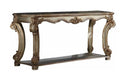 Acme Vendome Sofa Table in Gold Patina 83002 - Levi's Discount Furniture (Vineland, NJ)