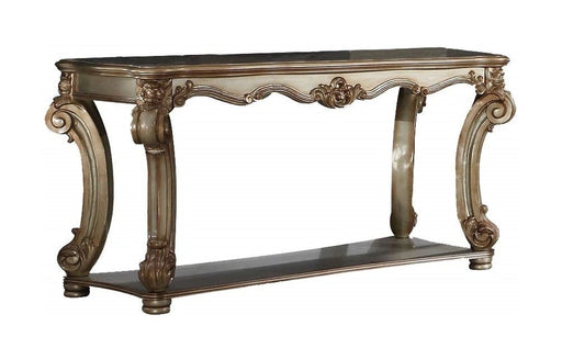 Acme Vendome Sofa Table in Gold Patina 83002 - Levi's Discount Furniture (Vineland, NJ)