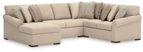 LadyMae Sectional with Chaise - Levi's Discount Furniture (Vineland, NJ)