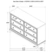Pembroke Dresser - Levi's Discount Furniture (Vineland, NJ)