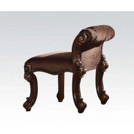 Acme Vendome Vanity Stool in Cherry 22010 - Levi's Discount Furniture (Vineland, NJ)