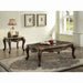 Latisha Marble & Antique Oak Coffee Table - Levi's Discount Furniture (Vineland, NJ)