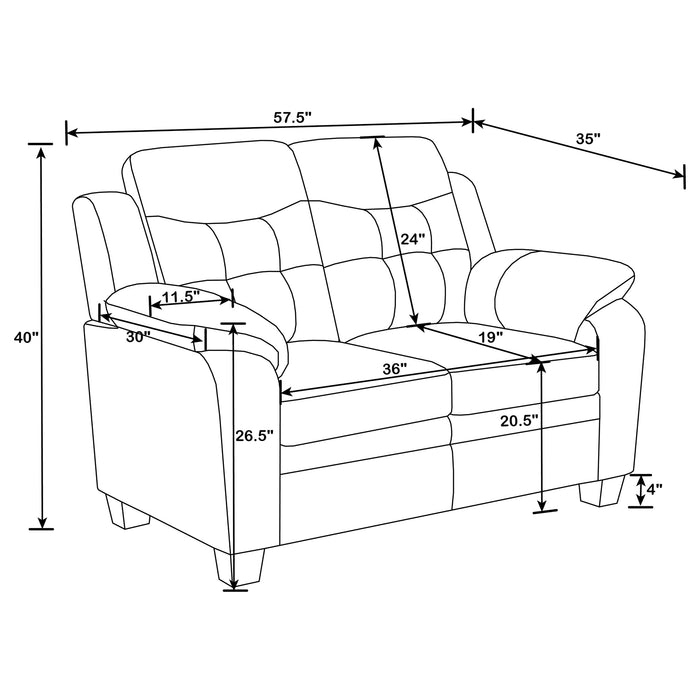 Finley Sofa Set - Levi's Discount Furniture (Vineland, NJ)