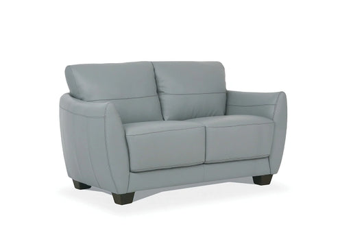 Valeria Watery Leather Loveseat - Levi's Discount Furniture (Vineland, NJ)