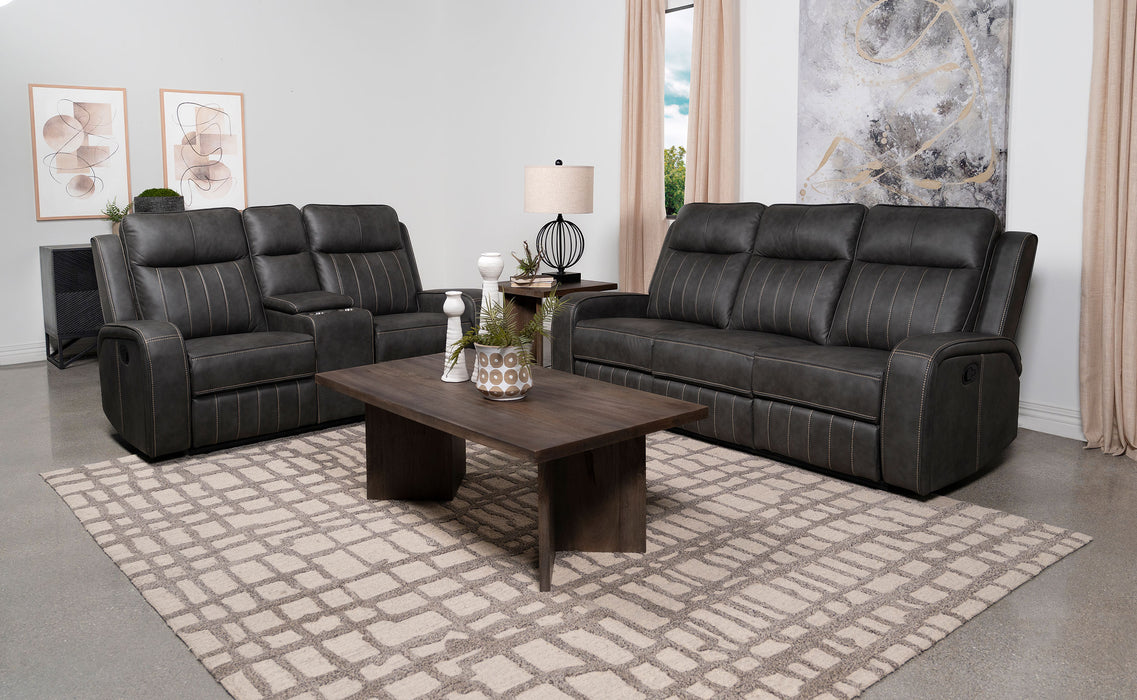 Raelynn Reclining Sofa Set - Levi's Discount Furniture (Vineland, NJ)