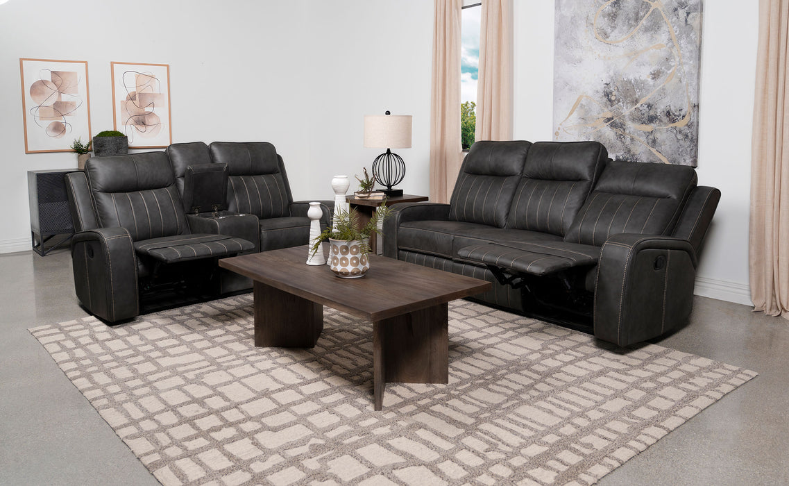 Raelynn Reclining Sofa Set - Levi's Discount Furniture (Vineland, NJ)