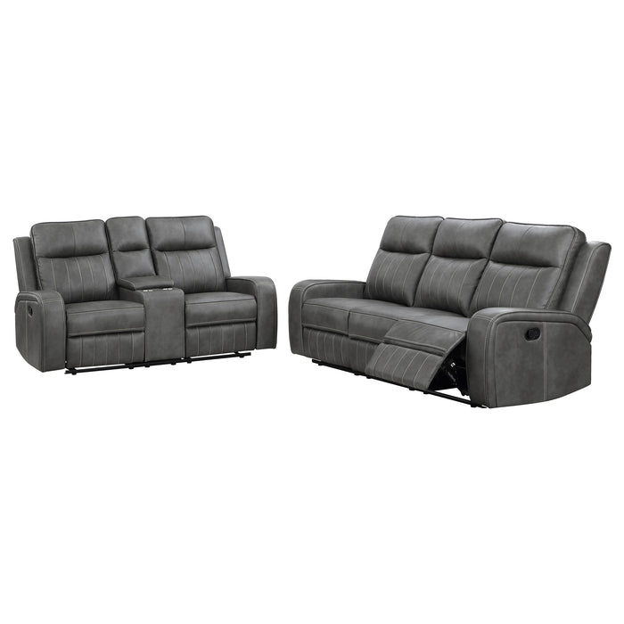 Raelynn Reclining Sofa Set - Levi's Discount Furniture (Vineland, NJ)