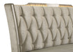 Lorient Wingback Bed with LED Lighting - Levi's Discount Furniture (Vineland, NJ)