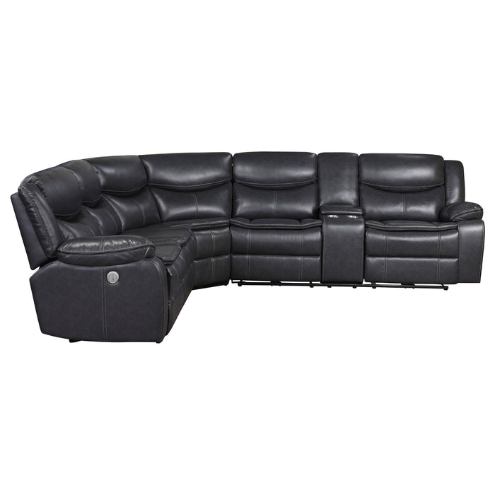 Sycamore Power Reclining Sectional Sofa - Levi's Discount Furniture (Vineland, NJ)