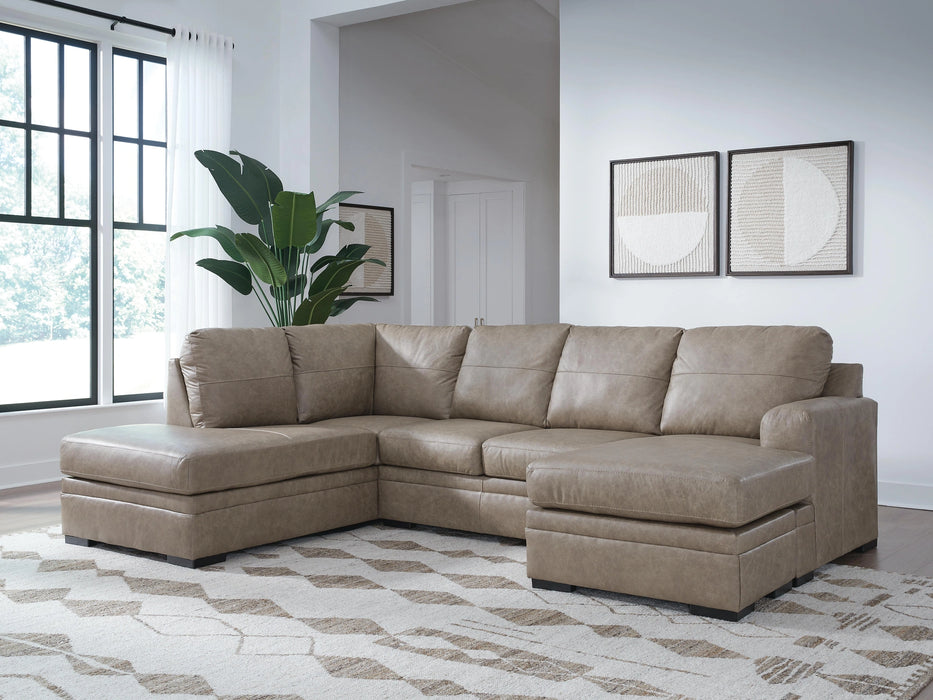 Amuleto Sectional with Chaise - Levi's Discount Furniture (Vineland, NJ)