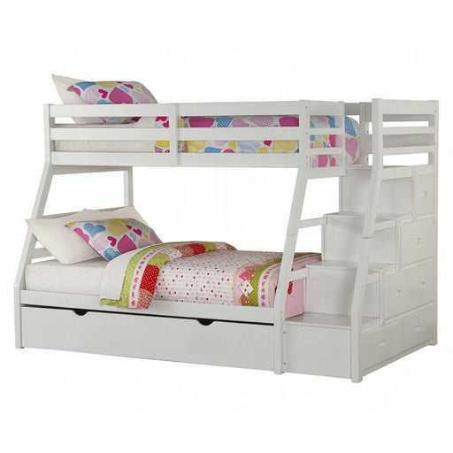 Jason Twin-Full Bunk Bed With Trundle and Storage - Levi's Discount Furniture (Vineland, NJ)