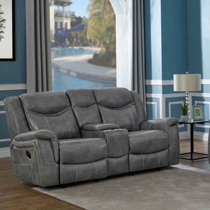 Conrad Reclining Glider Loveseat - Levi's Discount Furniture (Vineland, NJ)