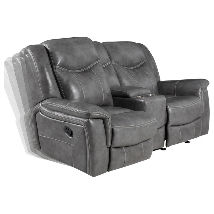 Conrad Reclining Glider Loveseat - Levi's Discount Furniture (Vineland, NJ)