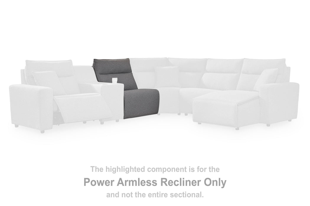 Modmax II Power Reclining Sectional with Audio Consoles - Levi's Discount Furniture (Vineland, NJ)