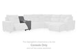 Modmax II Power Reclining Sectional with Audio Consoles - Levi's Discount Furniture (Vineland, NJ)