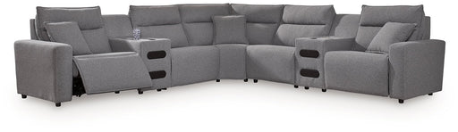 Modmax II Power Reclining Sectional with Audio Consoles - Levi's Discount Furniture (Vineland, NJ)