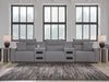Modmax II Power Reclining Sectional with Audio Consoles - Levi's Discount Furniture (Vineland, NJ)