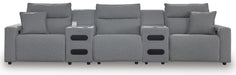 Modmax II Power Reclining Sectional with Audio Consoles - Levi's Discount Furniture (Vineland, NJ)