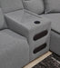 Modmax II Power Reclining Sectional with Audio Consoles - Levi's Discount Furniture (Vineland, NJ)