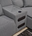Modmax II Power Reclining Sectional with Audio Consoles - Levi's Discount Furniture (Vineland, NJ)
