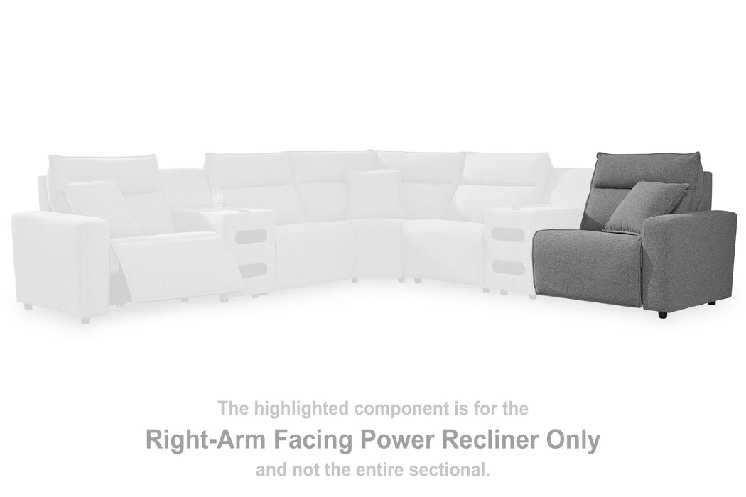 Modmax II Power Reclining Sectional with Audio Consoles - Levi's Discount Furniture (Vineland, NJ)