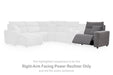 Modmax II Power Reclining Sectional with Audio Consoles - Levi's Discount Furniture (Vineland, NJ)