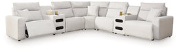Modmax II Power Reclining Sectional with Audio Consoles - Levi's Discount Furniture (Vineland, NJ)