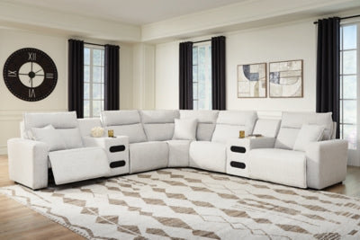 Modmax II Power Reclining Sectional with Audio Consoles - Levi's Discount Furniture (Vineland, NJ)